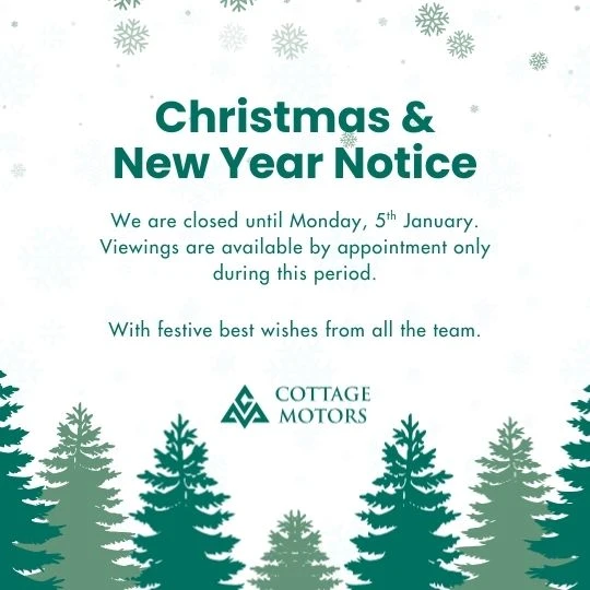 Cottage Motors Christmas Updates